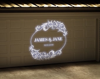 Custom gobo logo progector, Custom wedding projector, Personalized projector led, Wedding gobo light, Custom Gobo Light, Monogram light