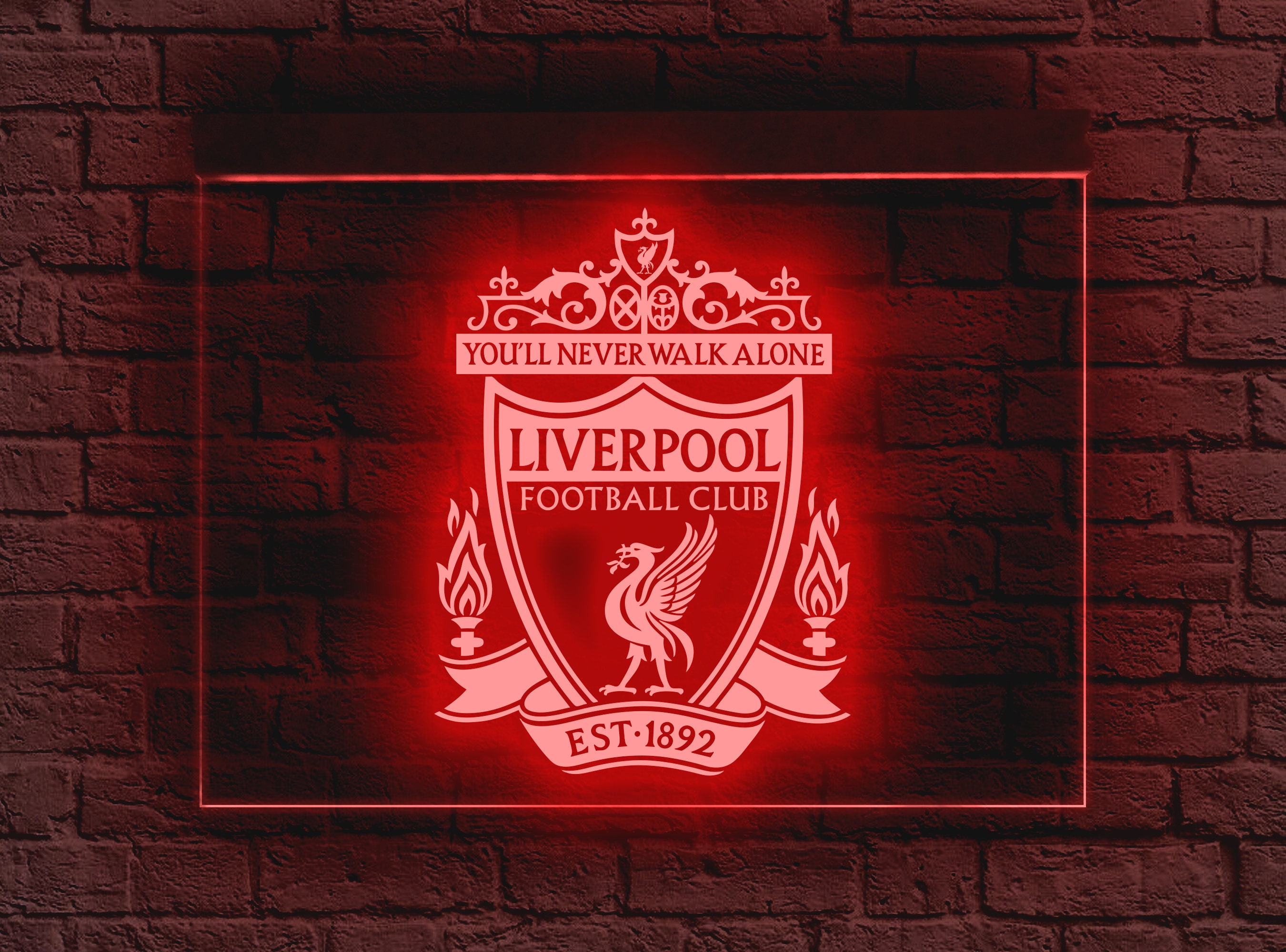 Soccer neon signSoccer wall artLed neon sign lightNeon Etsy