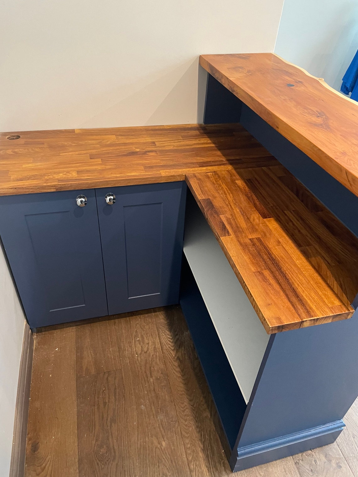 Lshape Home Bar Bespoke Bar Hand Built in Hampshire / Etsy UK