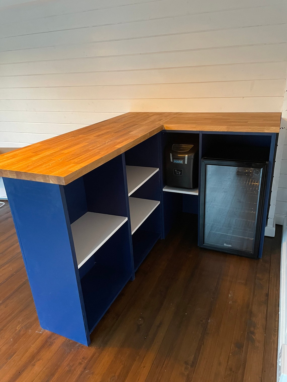 Lshape Home Bar Bespoke Bar Hand Built in Hampshire / Etsy Canada