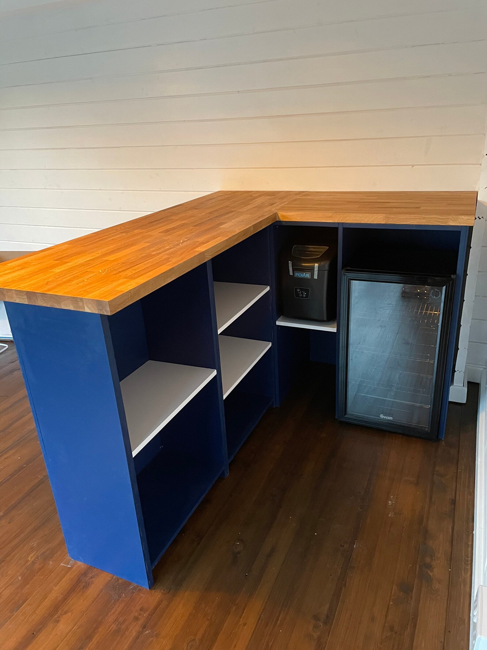 Home bar Bespoke bar Hand built in Surrey Custom Colour Etsy