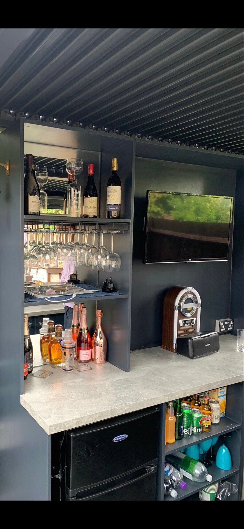Home Bar Bespoke Bar Hand Built in Hampshire / Surrey Etsy Canada