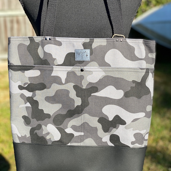 Camo Tote Bag Etsy