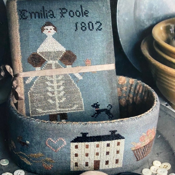 PDF FILE *Emilia Poole Sewing Basket, Sewing Book & Fob