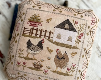 PDF File * Spring Chicken Pinkeep Pattern