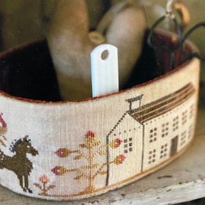 PDF FILE *Primrose Farm Sewing Basket & Heart Pinkeep