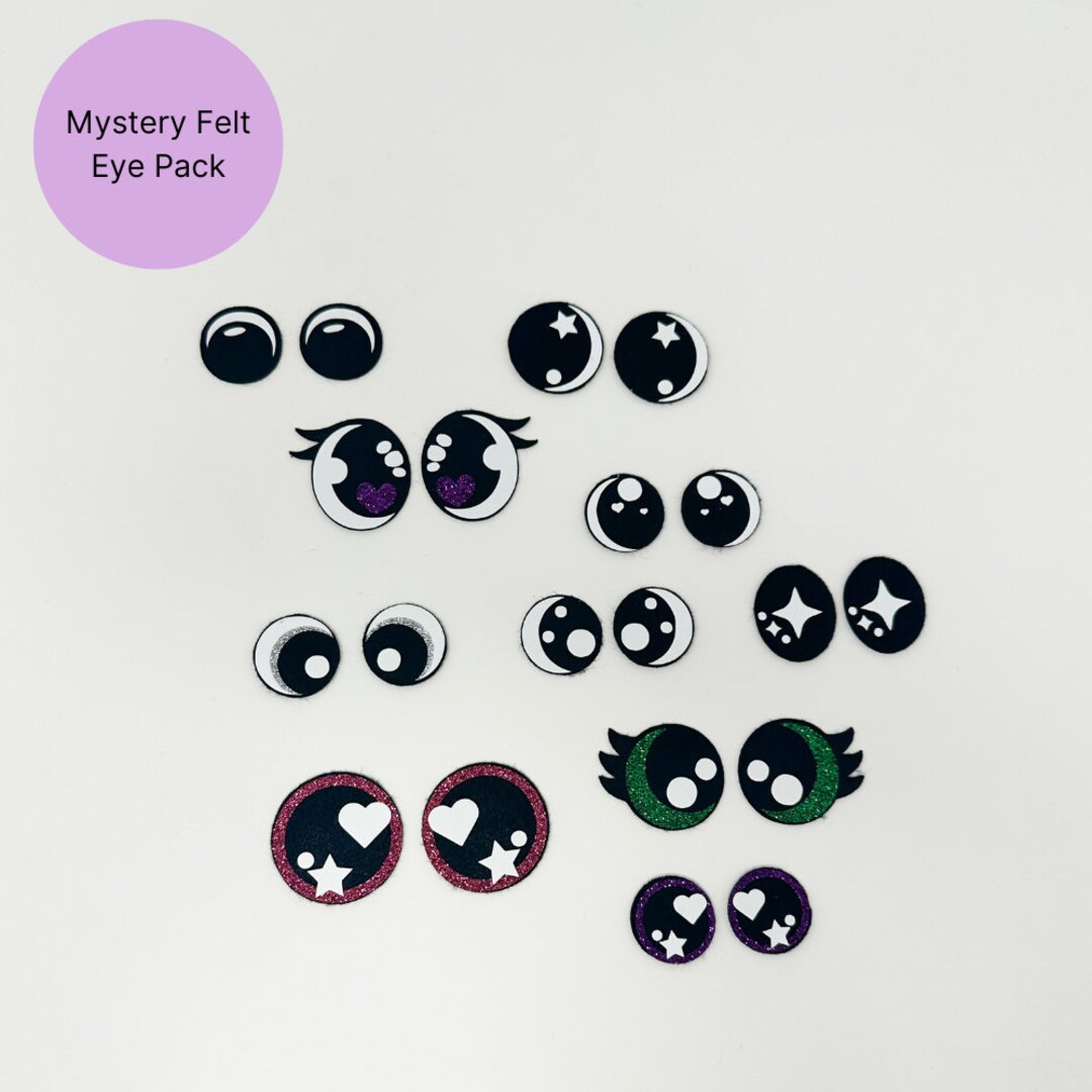Mystery Felt Eyes Amigurumi Felt Eyes Felt Eyes for Etsy