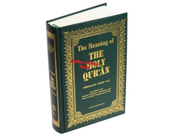 The Holy Qur'an by Abdullah Yusuf Ali, Revised Edition, Hardcover