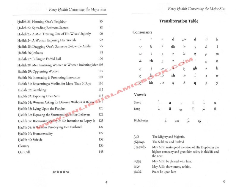 Forty Hadith Concerning The Major Sins by Hassan Somali image 4