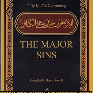 Forty Hadith Concerning The Major Sins by Hassan Somali image 1
