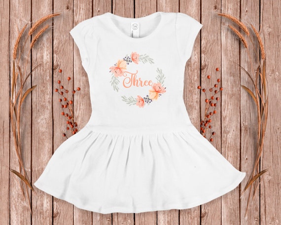 Third hot sale birthday dress
