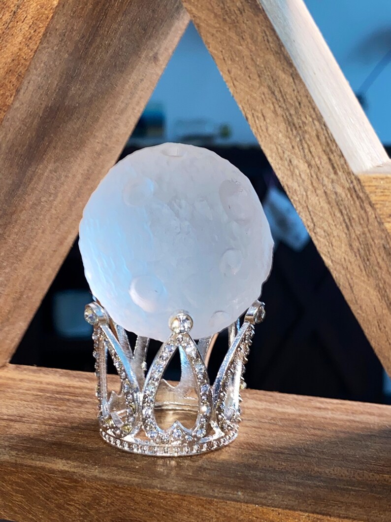 Gold and Silver Metal Sphere Stands / sphere holder/ crystal Etsy