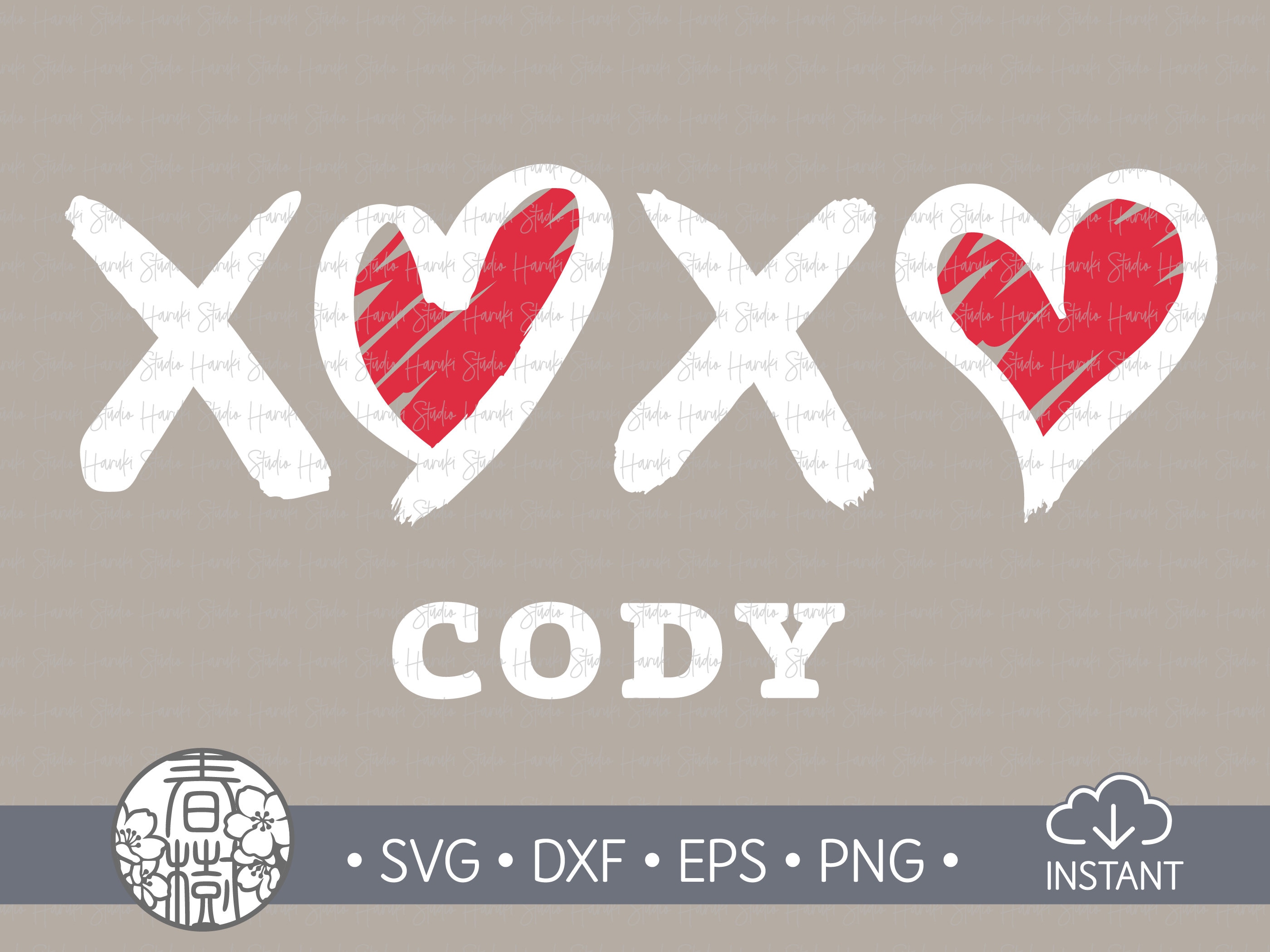 XOXO Cody SVG Cody Rigsby Cody Gym Shirt Peloton Svg Cody Etsy