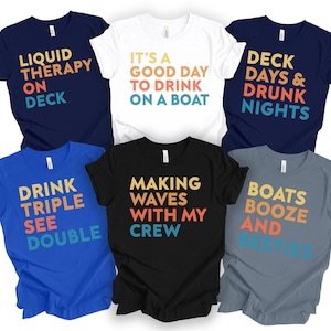 Drinking Cruise Shirts, It&#39;s A Good Day To Drink On A Boat Shirt, Boat Vacation Tshirts, Gift For Cruise Trip, Cruising And Drinking Tees