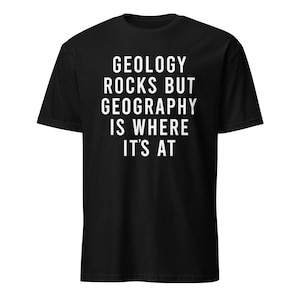 地質学ギフト、地質学 T シャツ、地質学 T シャツ、地理学教師、地理学ギフト、地理学 T シャツ、地質学アート、岩石愛好家シャツ