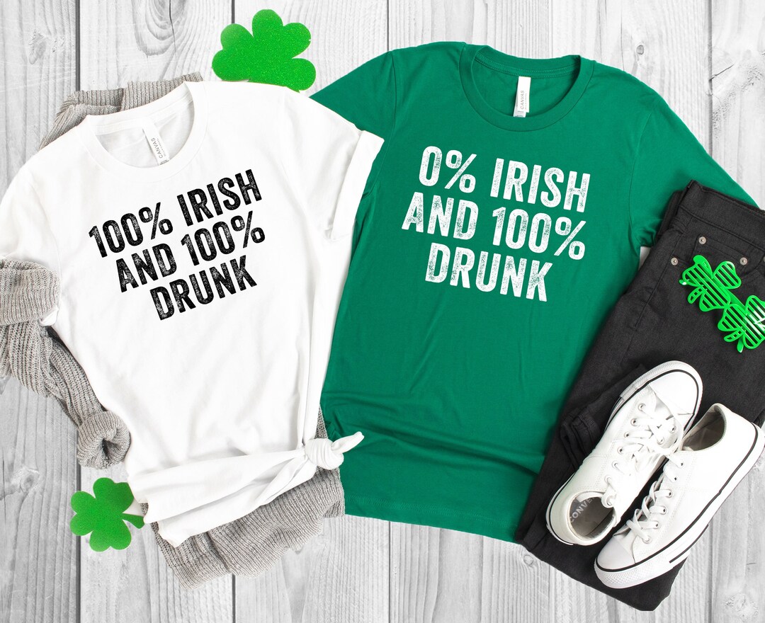 st patricks day couples shirts