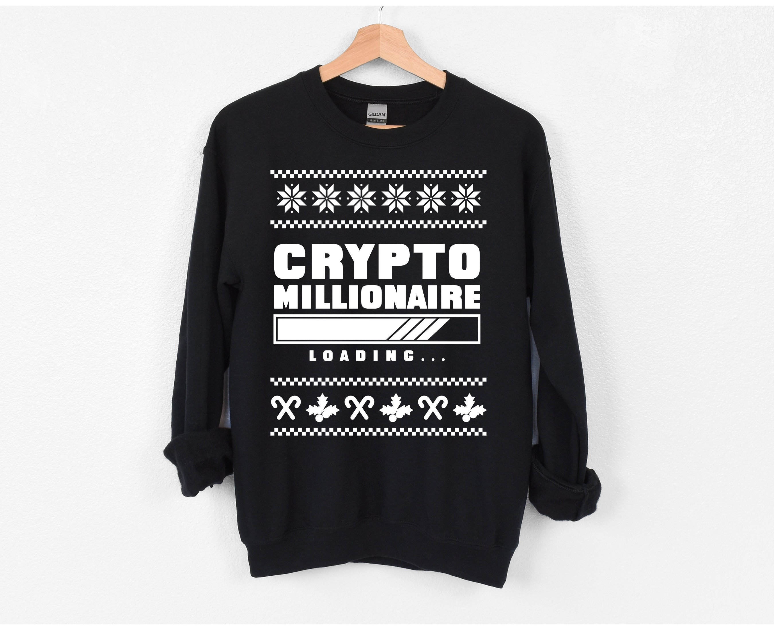 Crypto Pull de Noël laid, Sweat-shirt crypto de Noël, Pull de Noël Funny  Crypto, Cadeau de Noël Crypto, Crypto Millionnaire - Etsy France