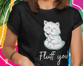 Fuck Vous Chat Tshirt Etsy