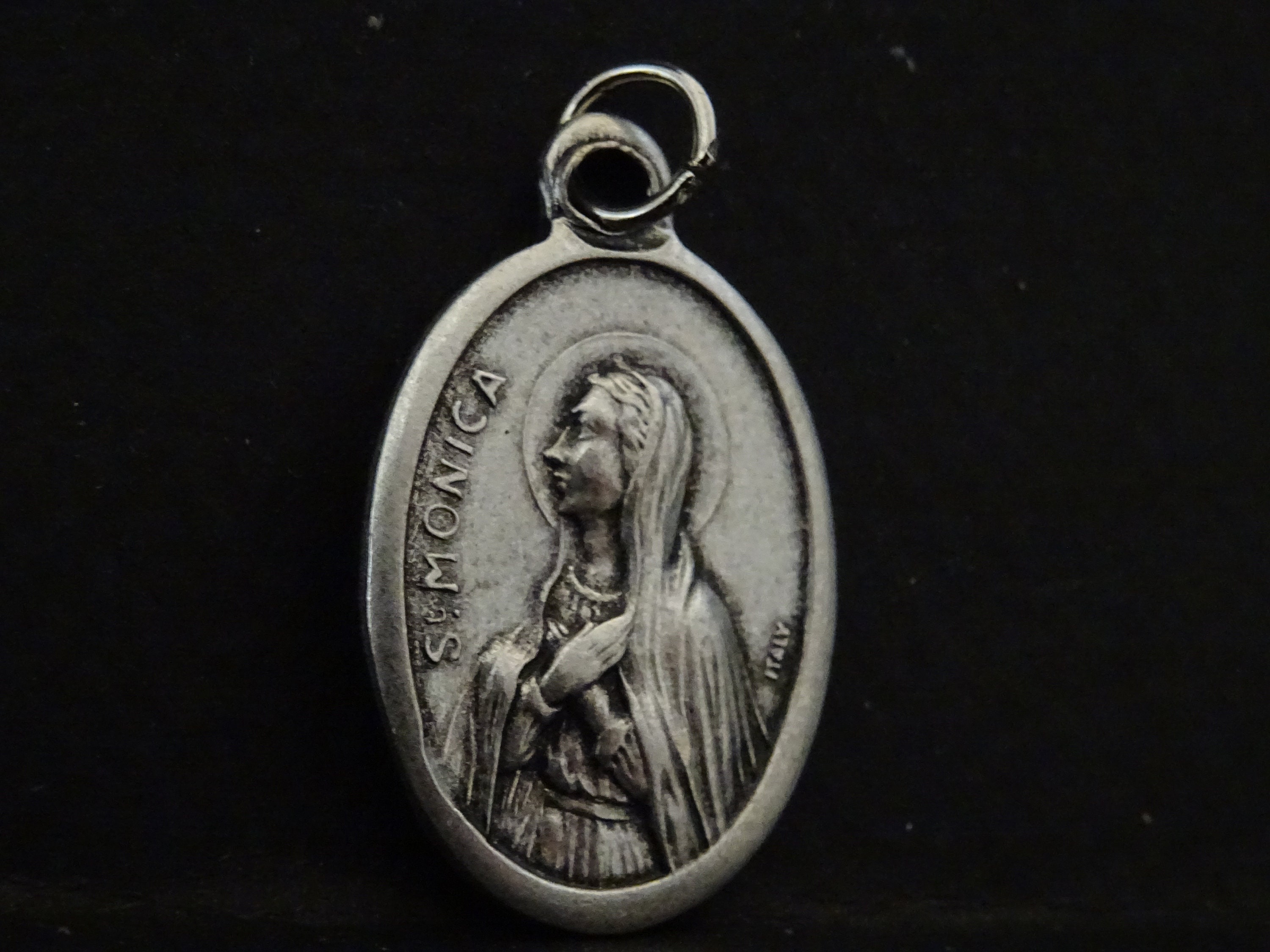 Millésime St. Monica Medaille - Saint Patron de La Médaille Des Alcooliques