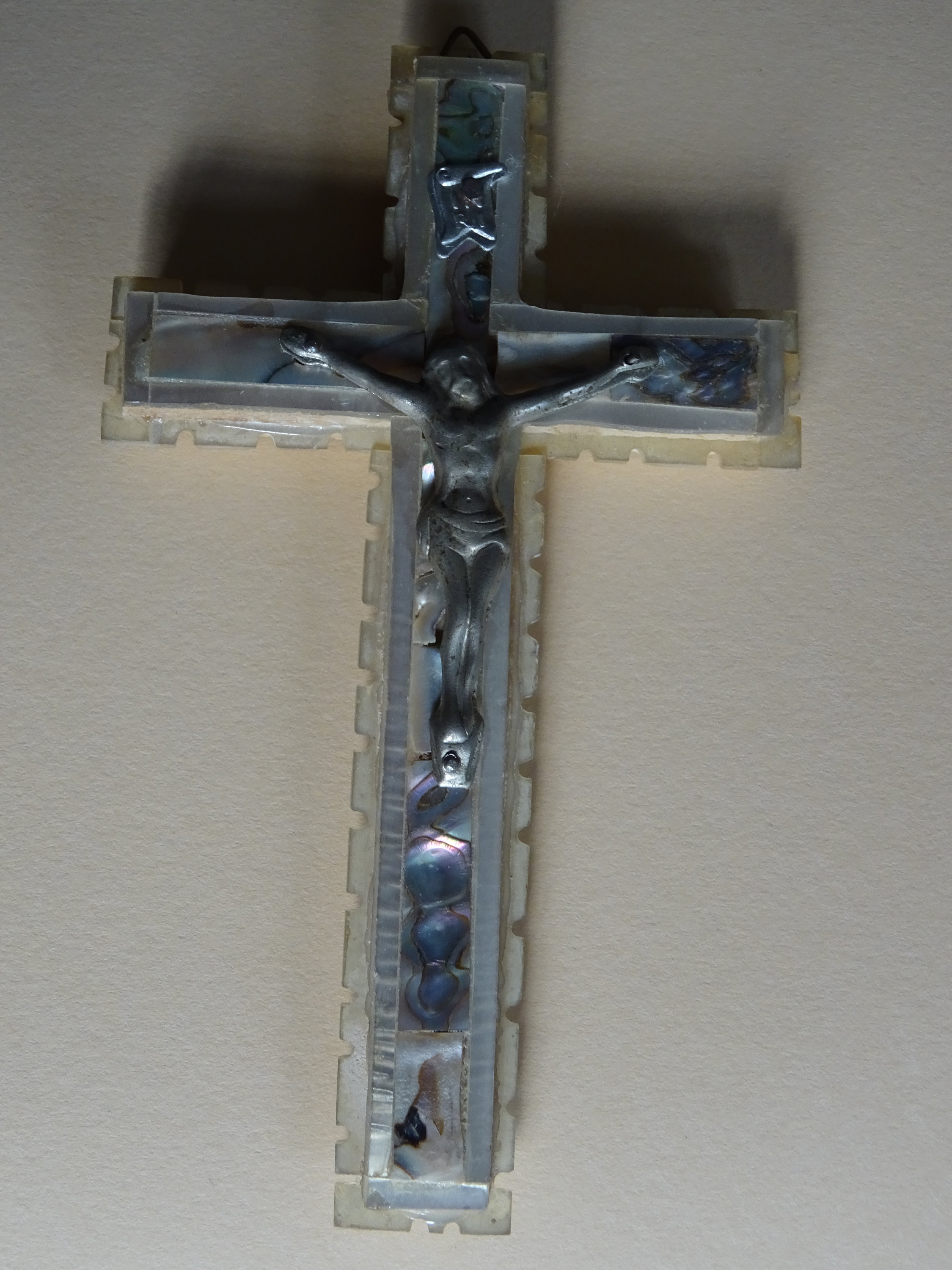 14 Stations de La Croix Sta Large Religieuse Pendentif Croix Crucifix Médaille 12, 5 cm