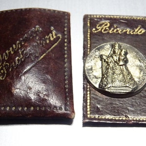 Protect me Everywhere / Ovunque Proteggimi  . Travel Altar Pocket Keepsake Holy Charm  BB 644