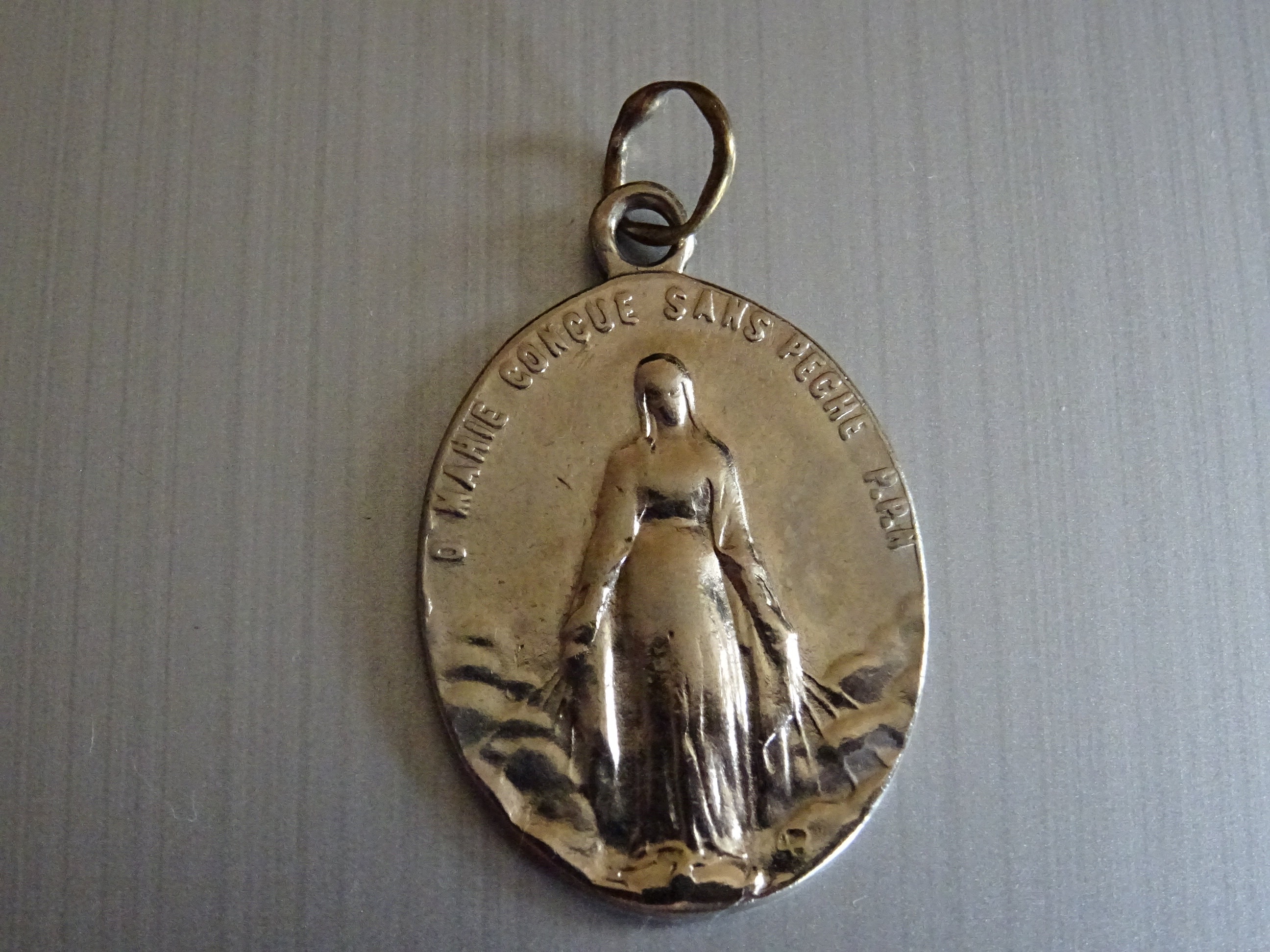Médaille Miraculeuse Vous Soutenant et Soutenant. Médaille Médaillon Pendente Saint Charme B 161