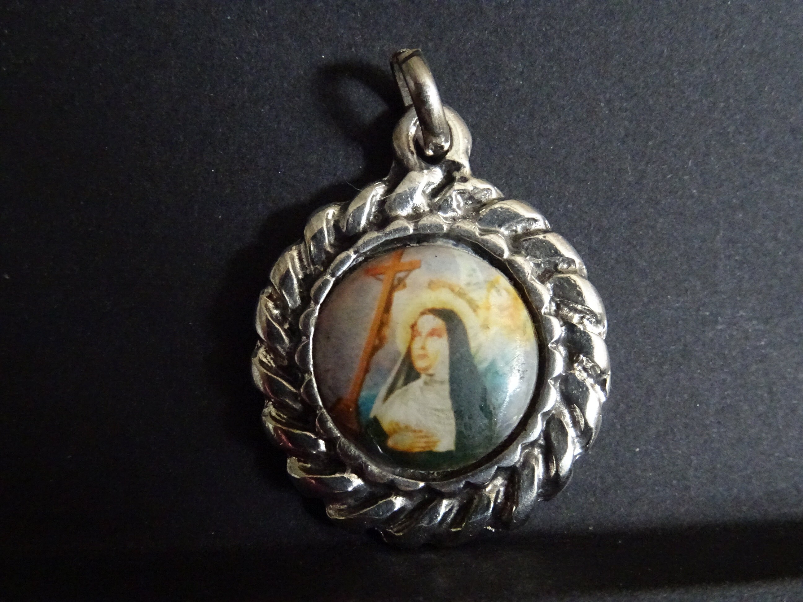 Photo Vintage. Saint Christophe St Rita Patron de L'impossible, Épouses et Veuves Maltraitées P 923