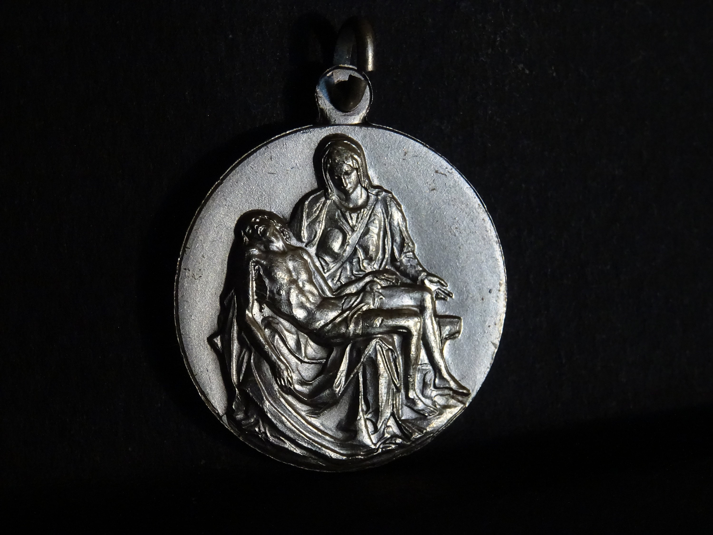 Pape Jean Xxiii et Pape Paul Vi Saint-Pierre, Médaille Saint-Paul Religieux Antique Catholique Franç