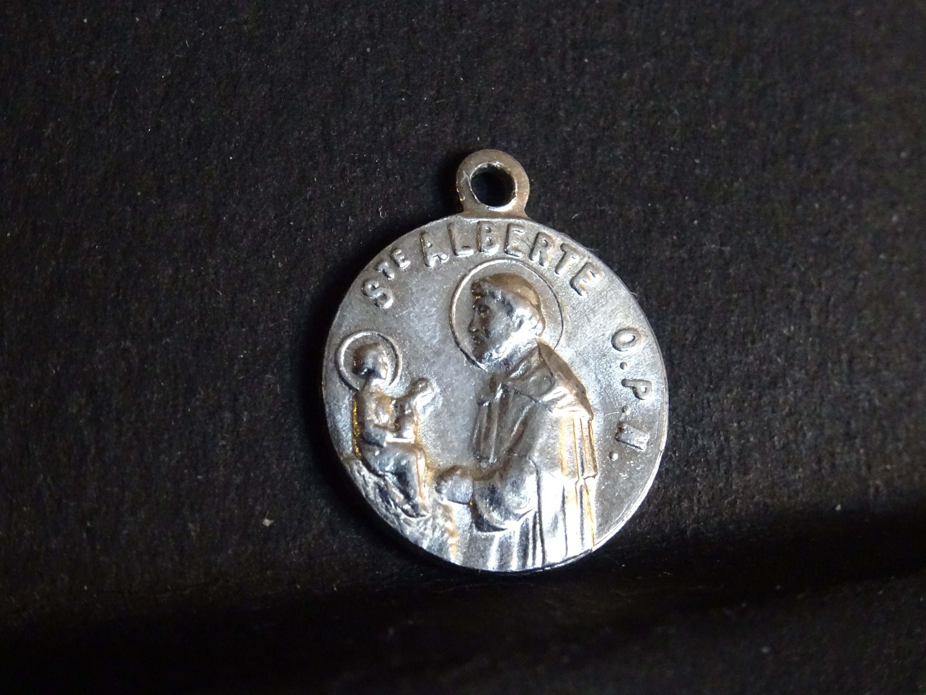 st Albert/Médaille Notre-Dame Du Mont Carmel - Mécène Des Scientifiques et Étudiants Medaille Millés