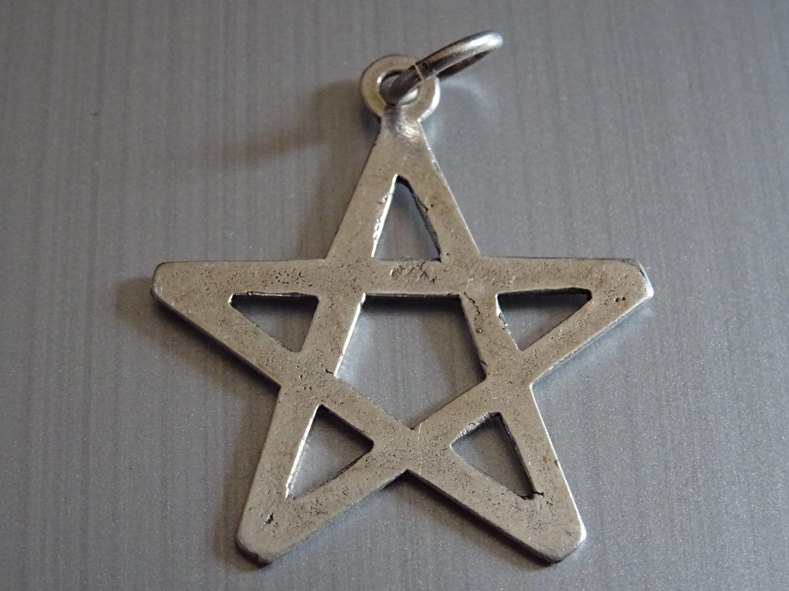 Étoile de David. Médaille Du Saint Charme Pendentif Médaille Médaillon Medaille B 140