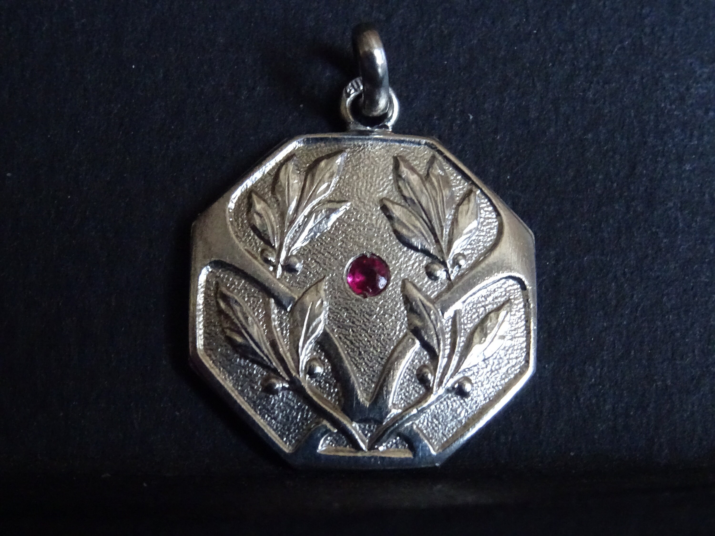 Rameau d'olivier Médaillon Médaillon Timoné Pendentif Medaille Saint Charme