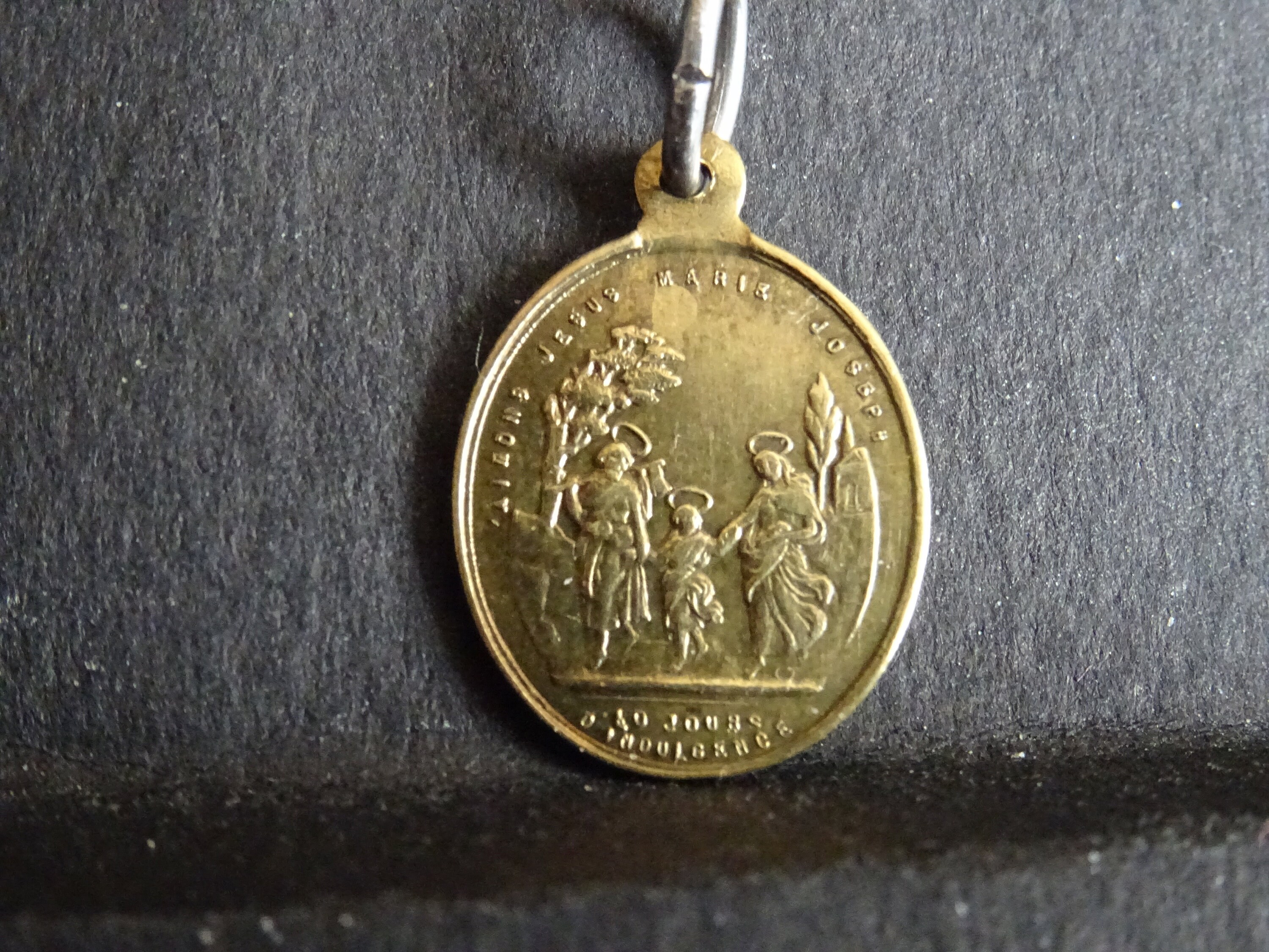 Sanctuaire de La Salette à Rabatelière 1874 Médaillon Medal Medaille Religious Holy Charm
