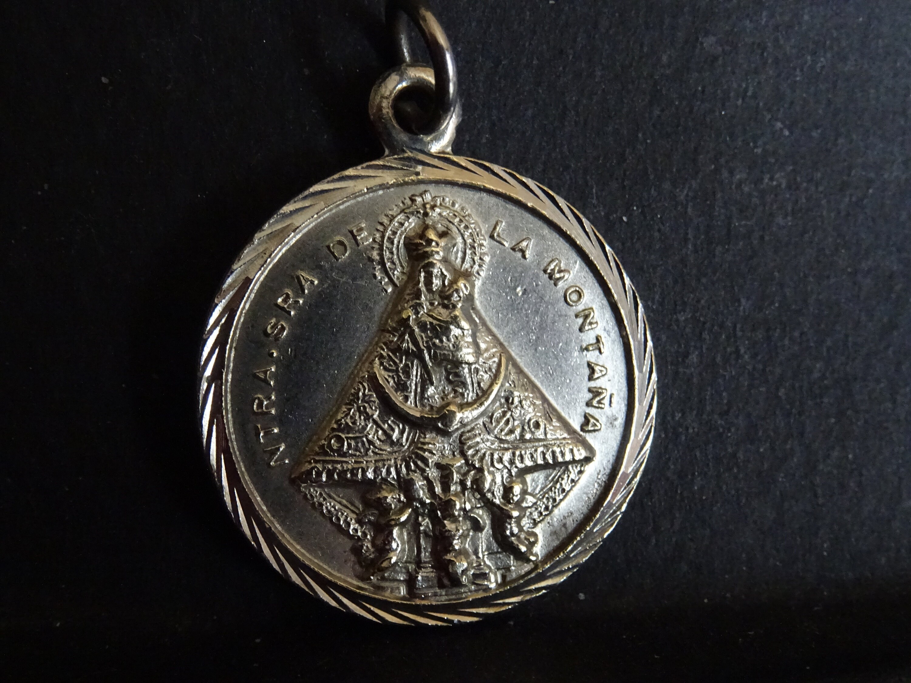 Ntra Sra La Montana Saint Joseph Du Médaillon de Montagne Pendent Medaille Holy Charm P 10