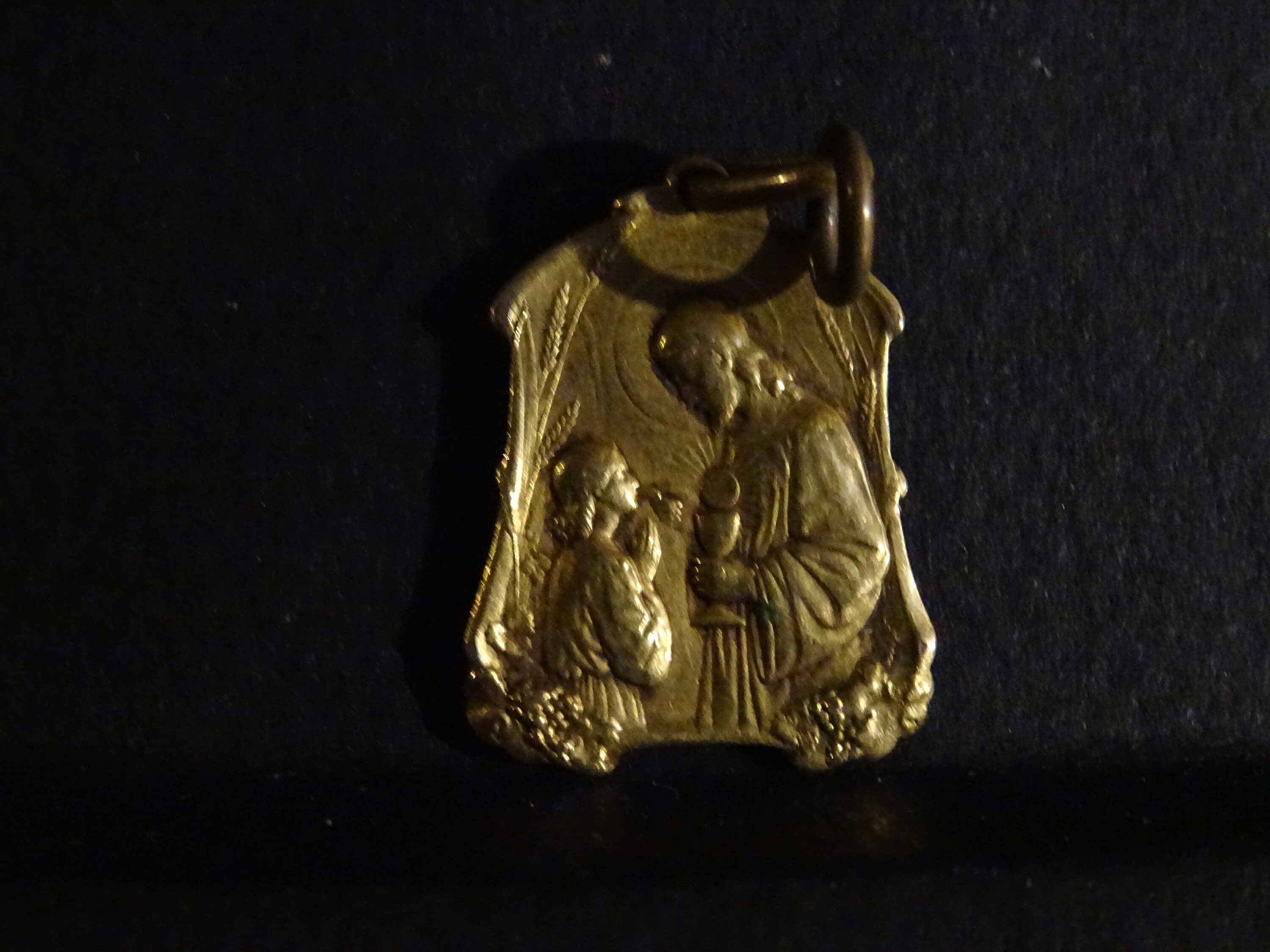 Confirmation 1914 Français Médaille Medaille Couleur d'or