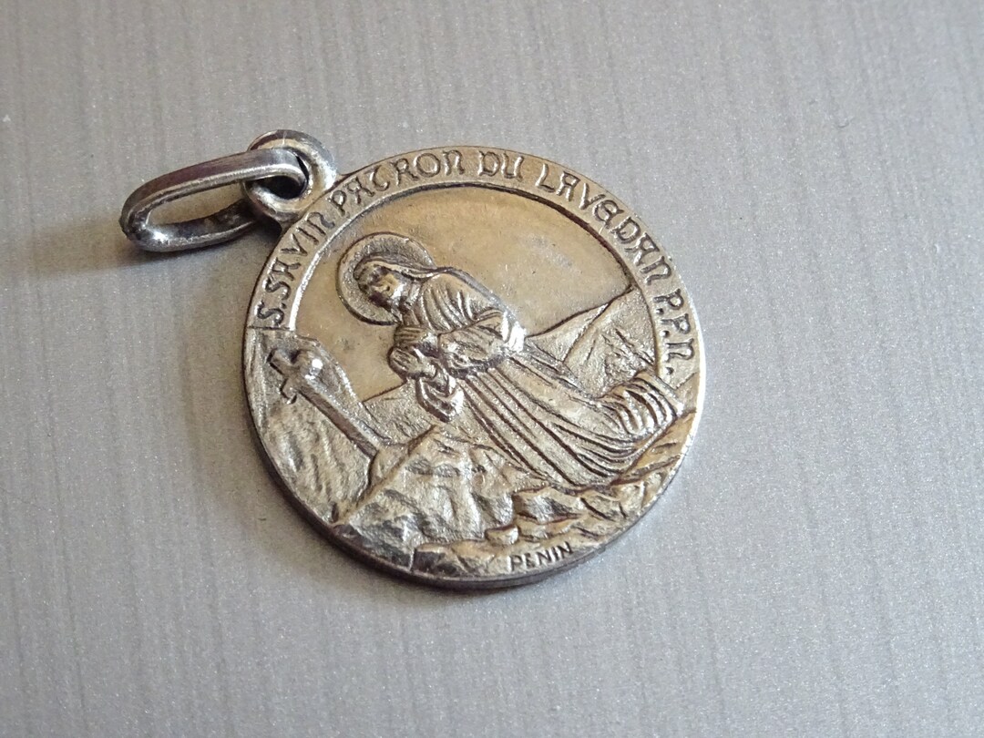 Saint Savin Du Lavedan is a Hermit Saint From Barcelona.by Etsy