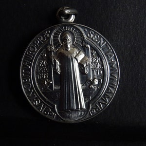 Original Design Oval Saint Benedict Medals 1, With IHS 