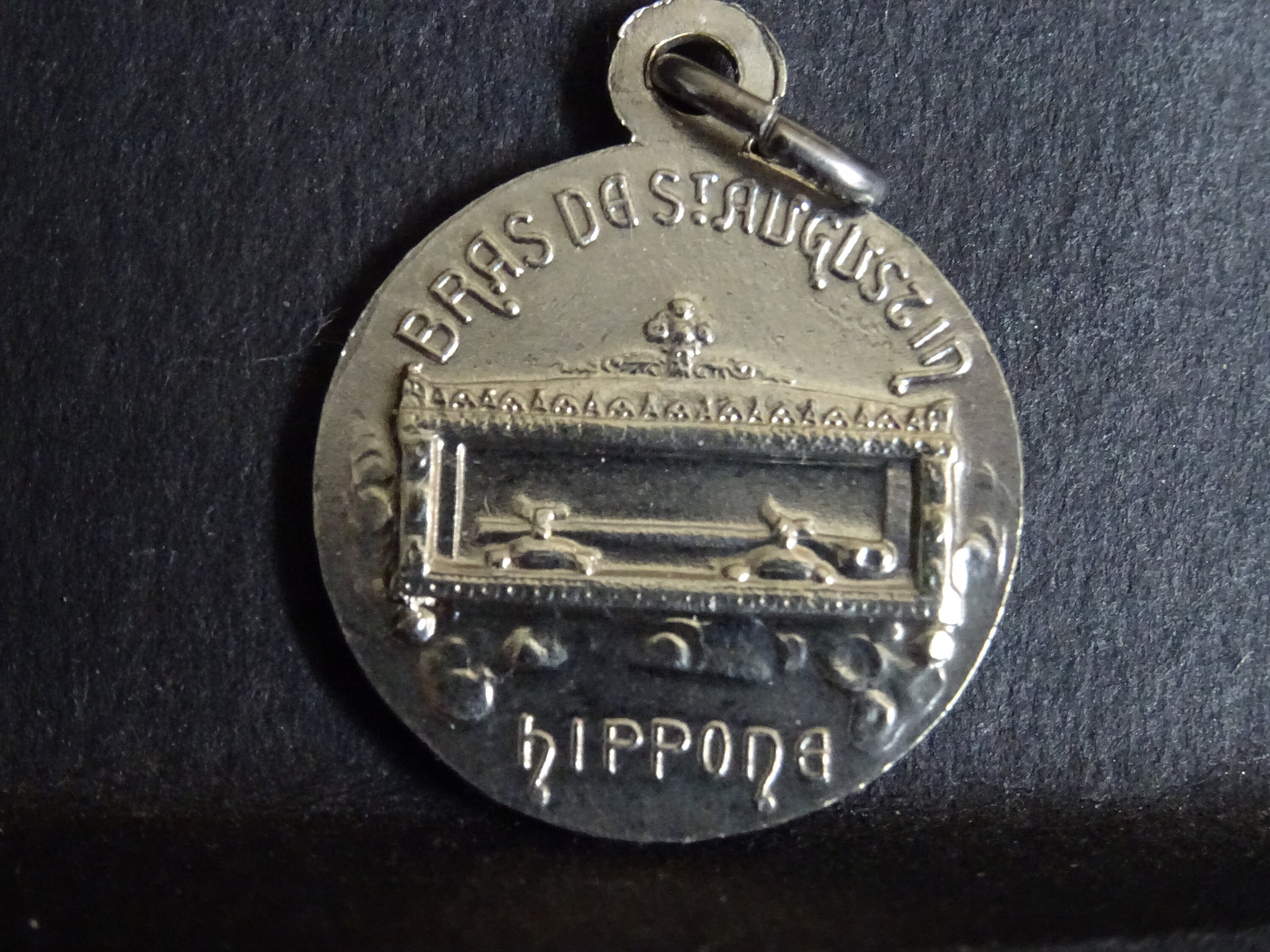 Saint Augustin d'hippone Patron Des Brasseurs, Imprimeurs, Théologiens, Médaille Du Saint Charme Ant