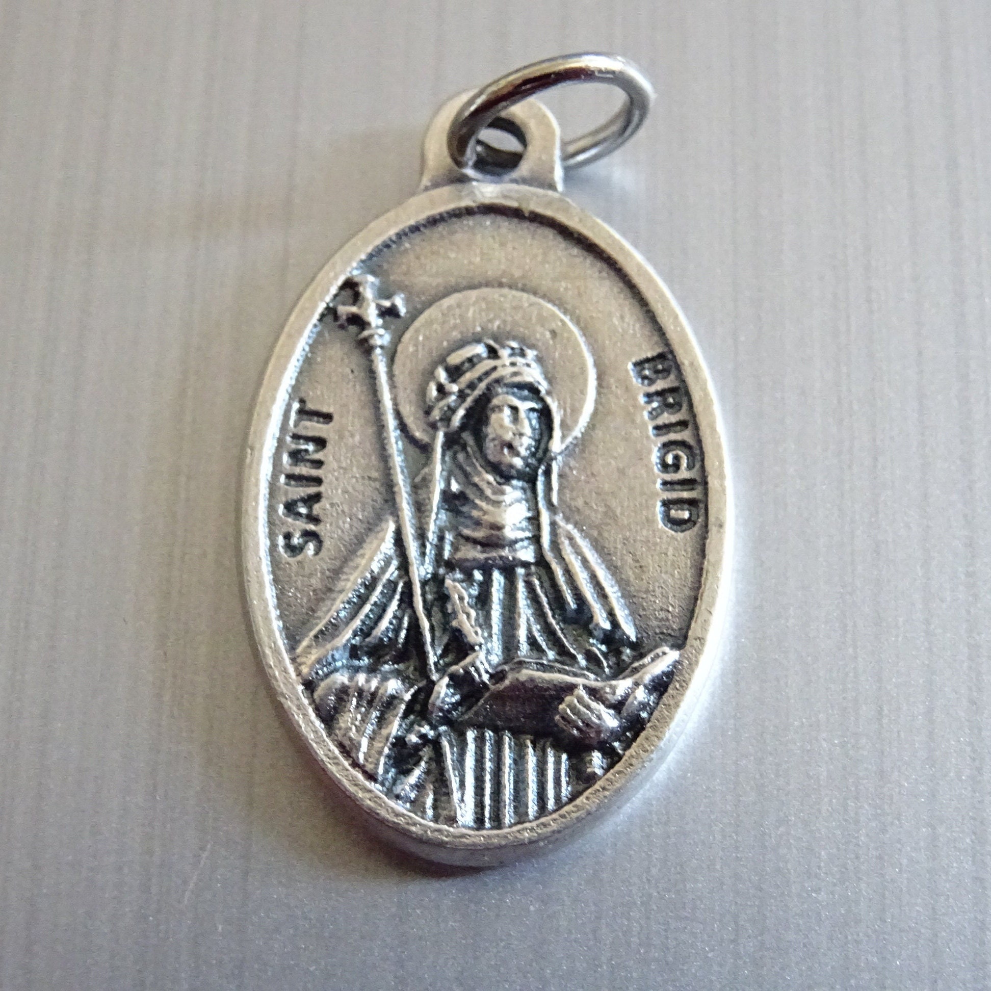 Sainte Brigitte de Kildare Patronne Des Bébés d'irlande, Les Parents d'enfants Ne Sont Pas Mariés. M