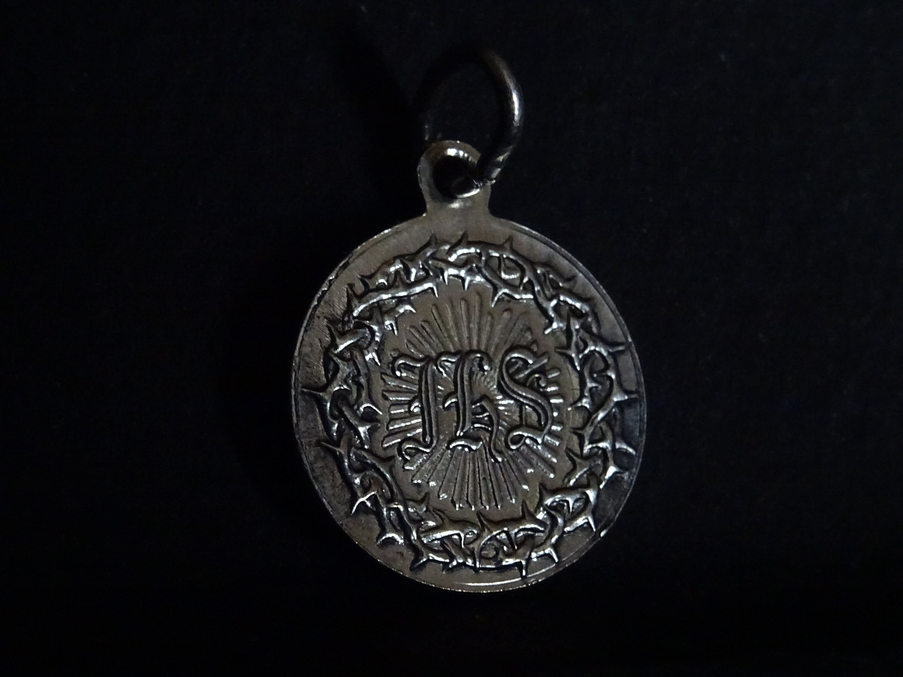 Saint Benoît Ihs St Anne Medal Medaille Vintage Religieux Holy Charm P 83