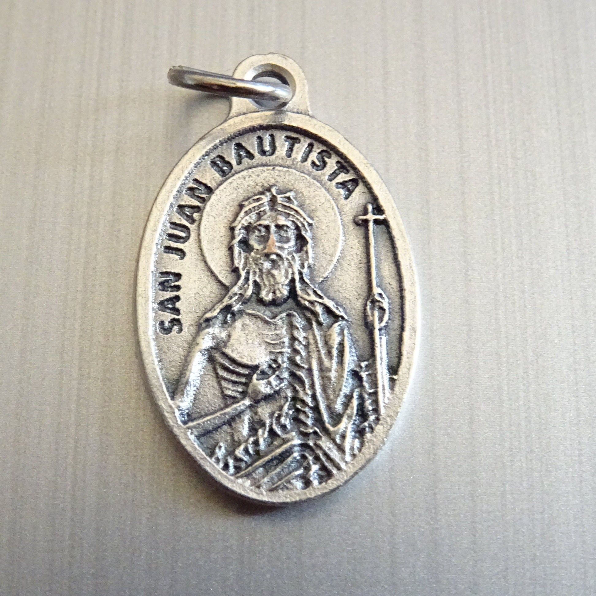 San Juan Bautista. Est Une Ville Du Comté de San Benito, Nommée Pour Saint Jean-Baptiste. Médaille M