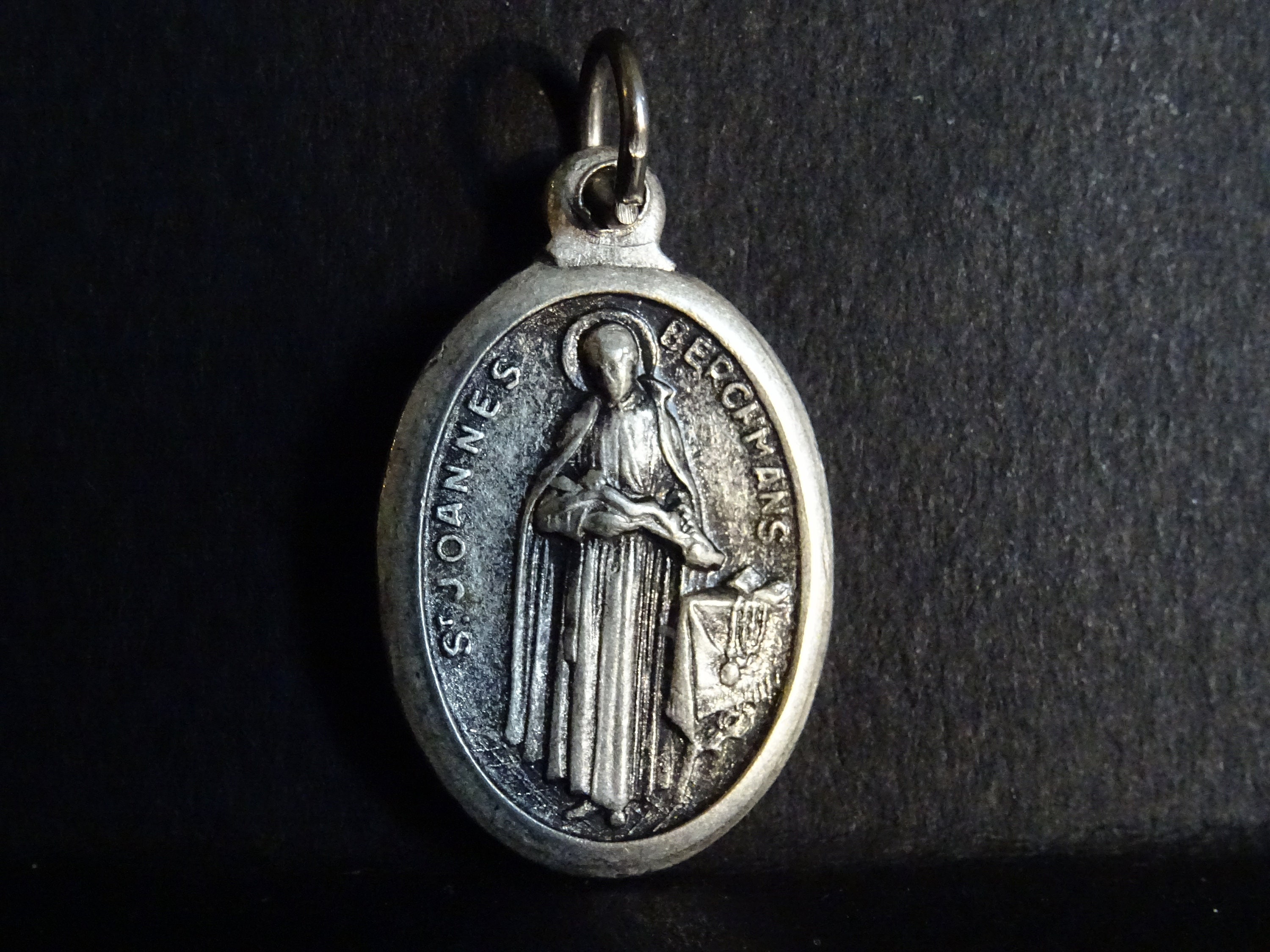 Vintage St. John Berchamans Medaille Médaille - Patron Saint de Serveurs d'autel
