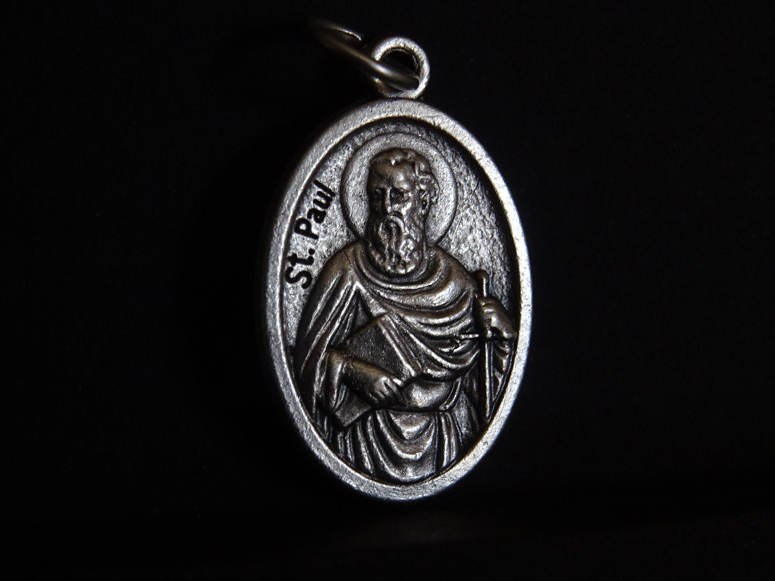 Millésime Saint-Pierre avec Clé Du Ciel et Saint Patron Paul Pêcheurs, Médaille, Médaille Pendente S