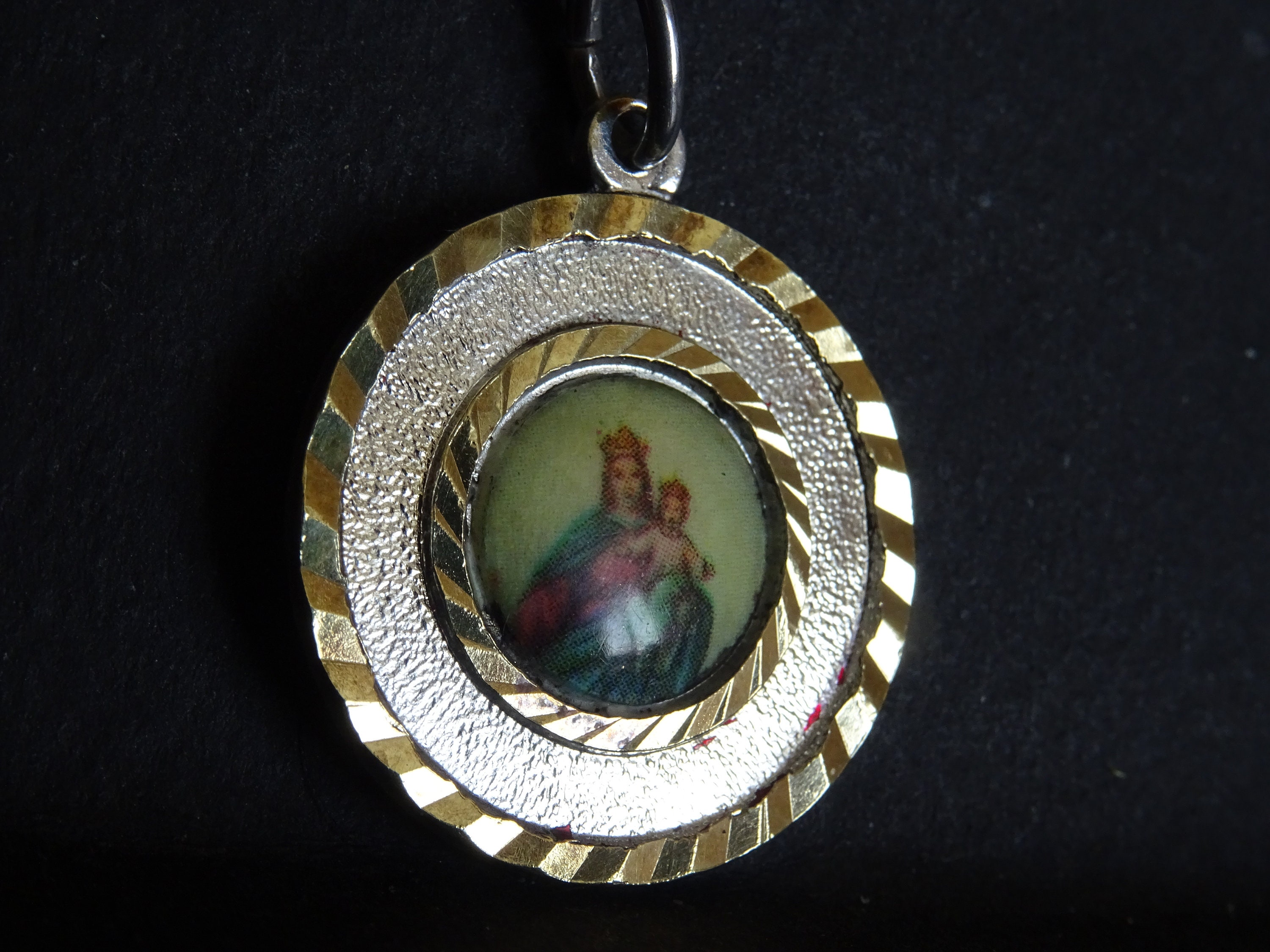 Saint Anne Roma Photo Médaillon Pendent Medaille Holy Charm