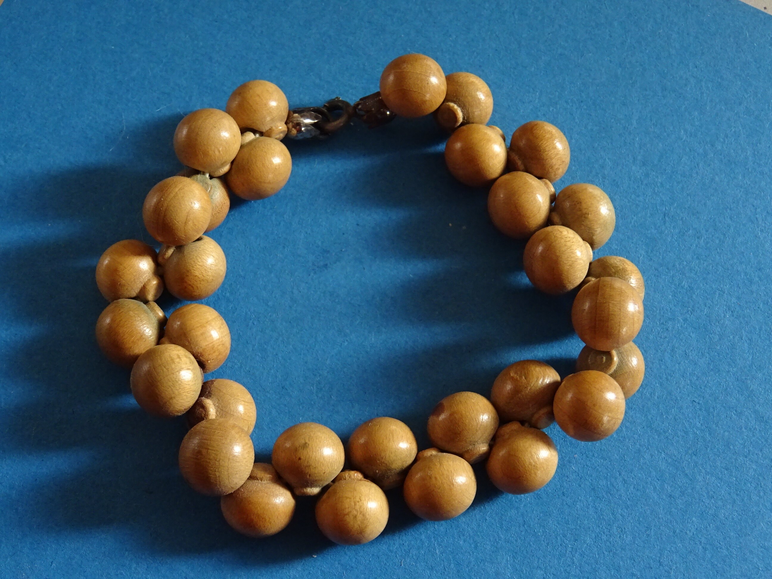 Bracelet Bangle Vintage Français , Bois B 949