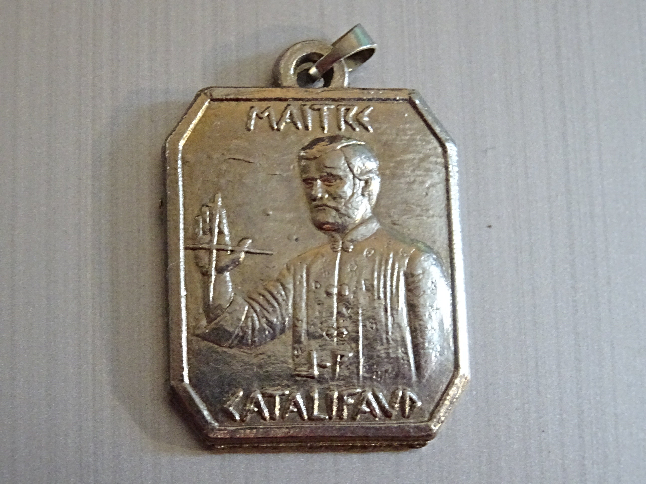 Maître Catalifaud, Célèbre Guérisseur, Hypnotiseur Du Limousin. Médaille Médaillon Pendente Saint Ch