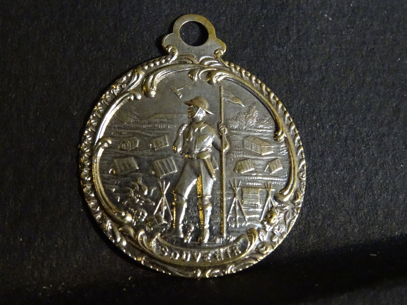 Scout Souvenir medal medallion pendent medaille Charm Vintage Etsy