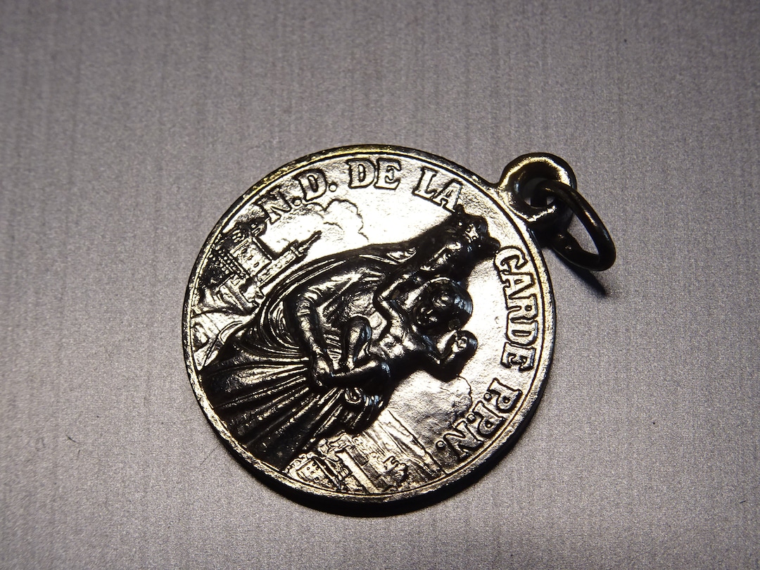 Notre Dame De La Garde. Pendent Medallion Medal Holy Charm BB 772 - Etsy