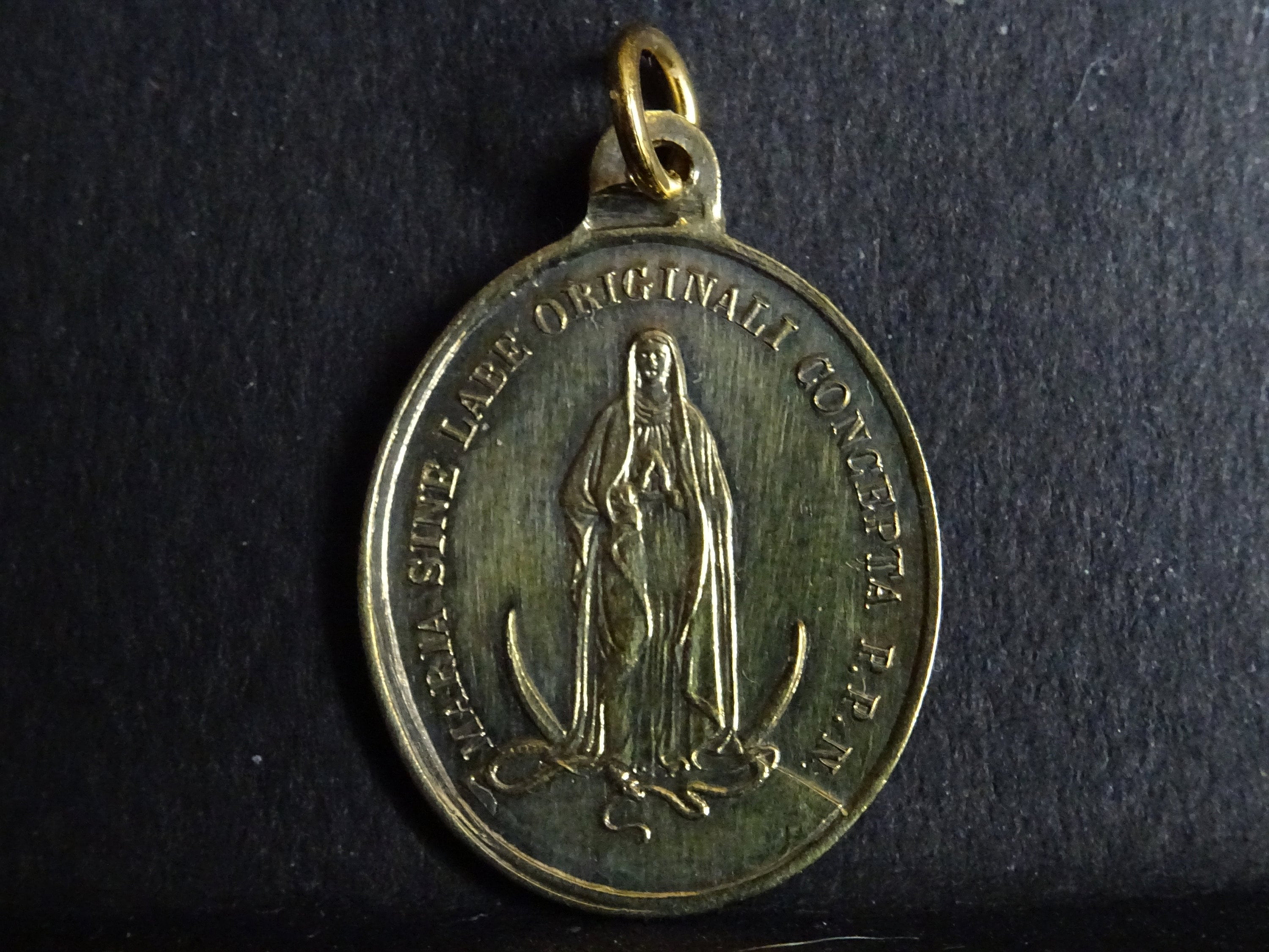 Médaille Medaille Pie Ix Originali Conception Couleur Or