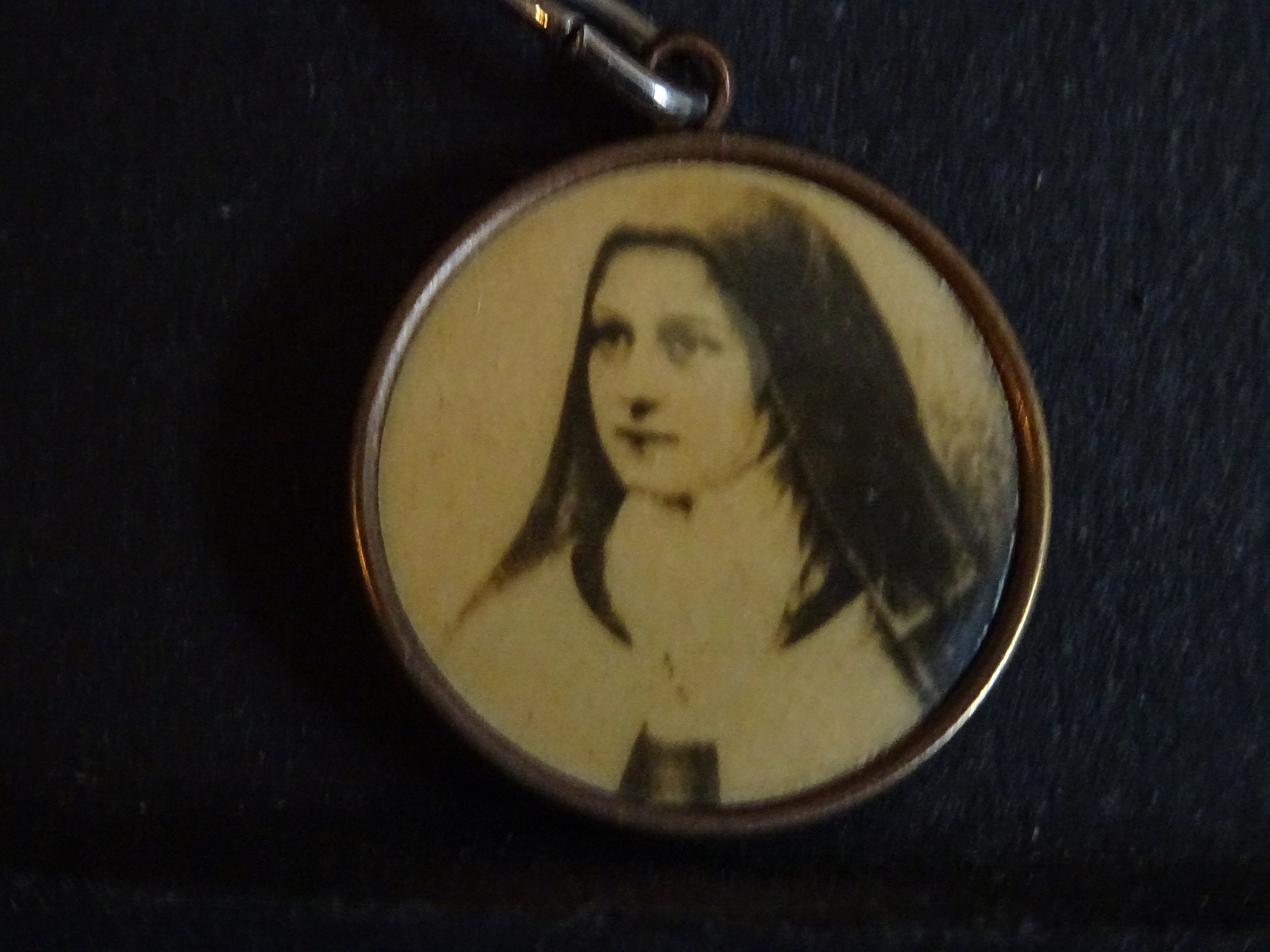 Dévotionnelle Sainte Dame Photo Charme Médaille Pendentif Médaillon Medaille P 466