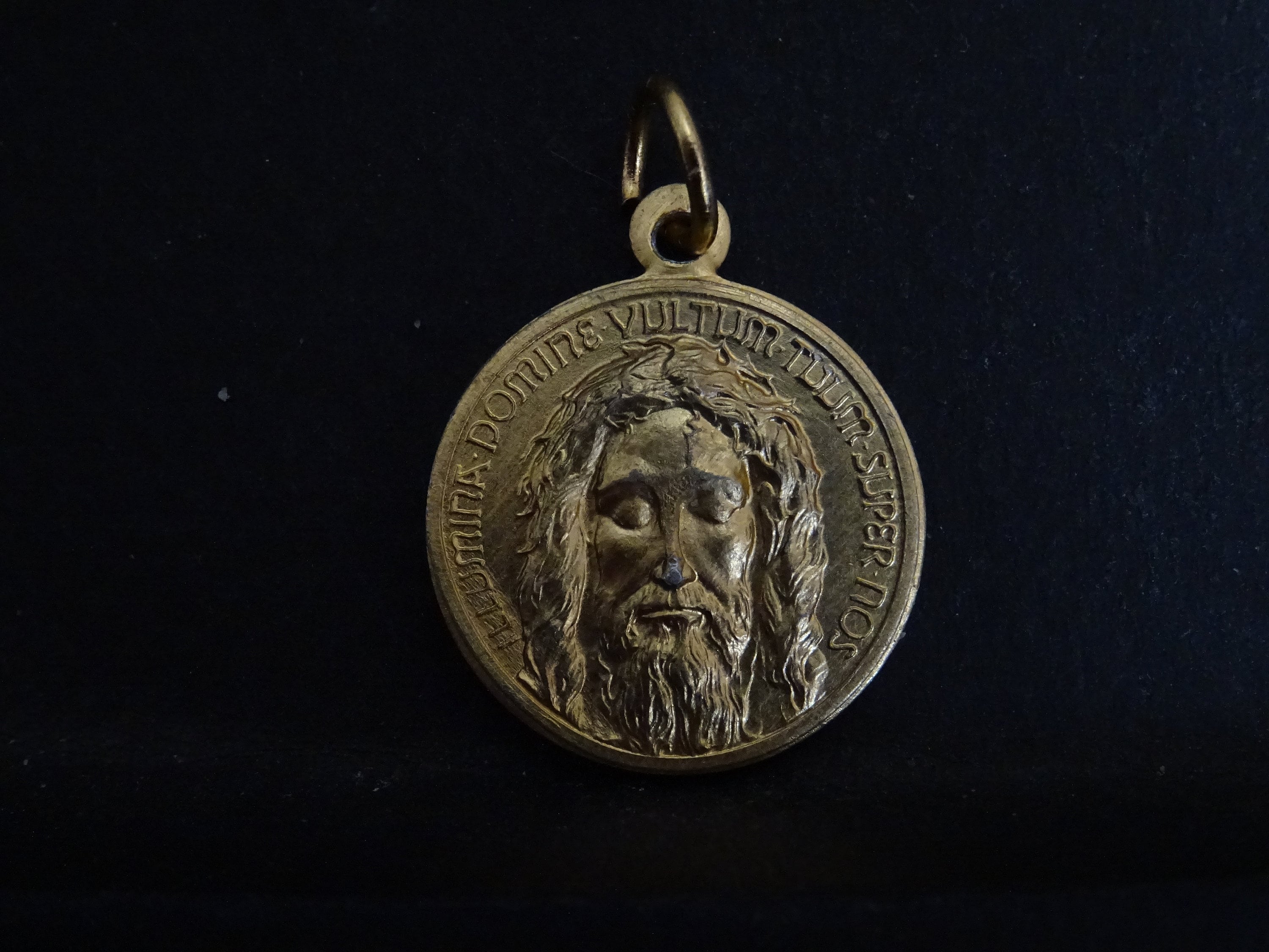 Jesus Ihs Médaille d'or Médaillon Pendent Medaille Holy Charm P 68